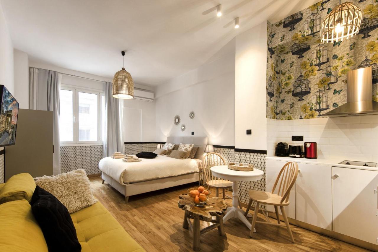 36 négyzetméteres stúdió Apartman 1 fürdőszobával Omonia területén Athén Kültér fotó