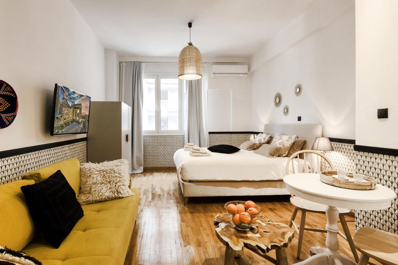 36 négyzetméteres stúdió Apartman 1 fürdőszobával Omonia területén Athén Kültér fotó