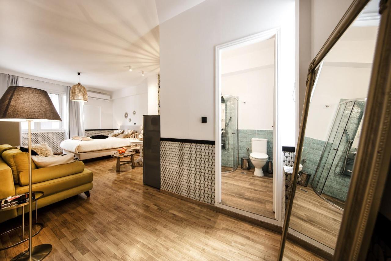 36 négyzetméteres stúdió Apartman 1 fürdőszobával Omonia területén Athén Kültér fotó