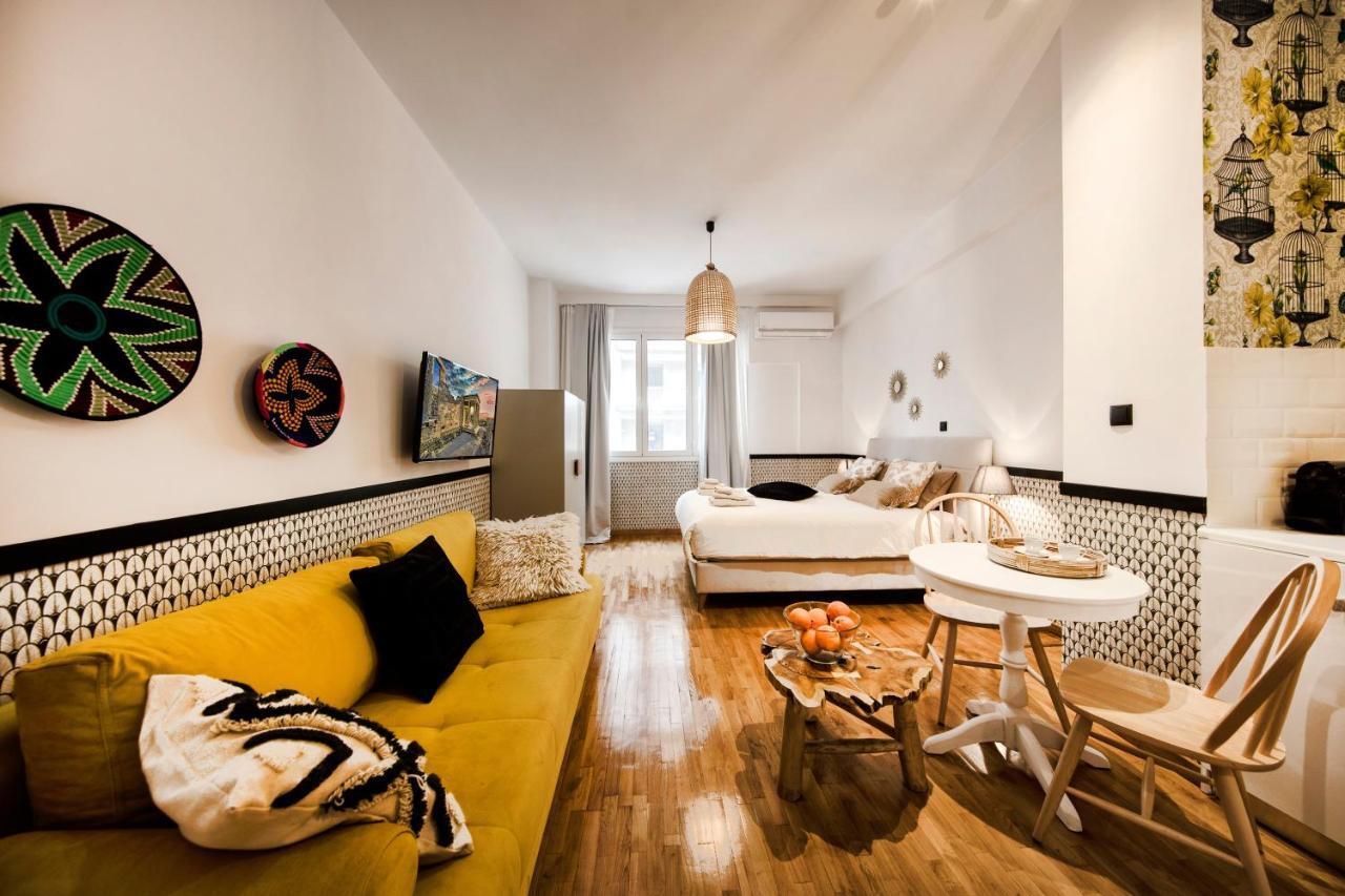 36 négyzetméteres stúdió Apartman 1 fürdőszobával Omonia területén Athén Kültér fotó